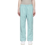 Blue Cotton Trousers