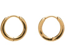 Gold Clutch Earrings