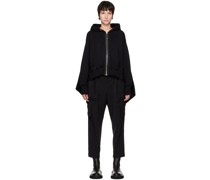 Black Zip-Up Hoodie