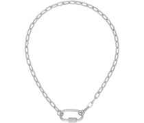 Silver Cable Chain Necklace