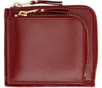 Red Outside Pocket Wallet
