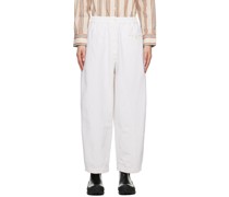 Off-White Curved Trousers