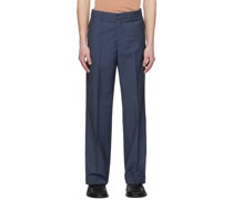 Navy Delfo Triola Trousers