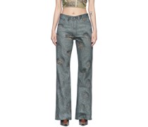 Khaki Let The Sea Resound And All That Is In It: Part 2 (Hippocampus) Jeans