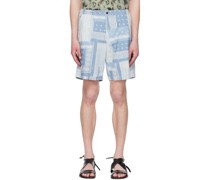 Blue Pierce Shorts