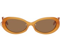 SSENSE Exclusive Orange Drew Sunglasses