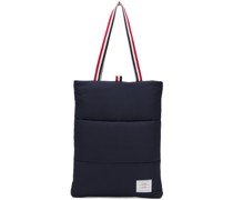 Navy Puffer Tote