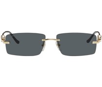 Gold & Gray Panthère de Sunglasses
