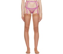 Pink Lorna Garter Belt