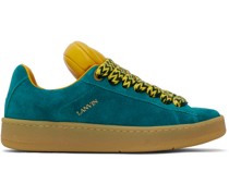 Blue & Yellow Future Edition Hyper Curb Sneakers