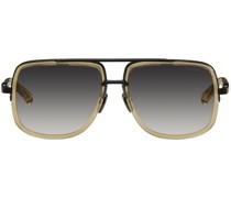 Black & Gold Mach-One Sunglasses