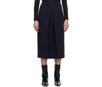 Indigo George Midi Skirt