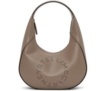 Brown Small Logo Shoulder Bag