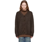 Brown Grandpa Cardigan
