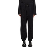 Black Hardware Lounge Pants