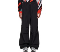Black Oversized Trousers