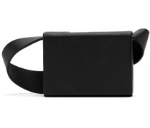 Black Corolla Wallet Bag