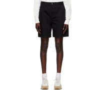 Black Filkin Shorts