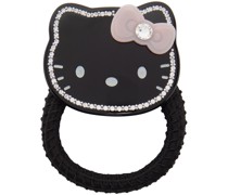 Black Hello Kitty Edition Crystal Scrunchie