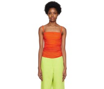 Orange Daso Tank Top