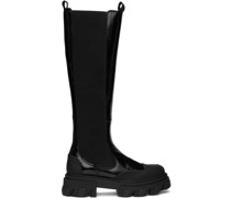 Black Tall Chelsea Boots