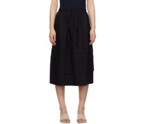 Black Toui Midi Skirt