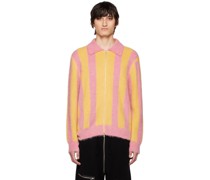 Pink & Yellow Nicolas Cardigan