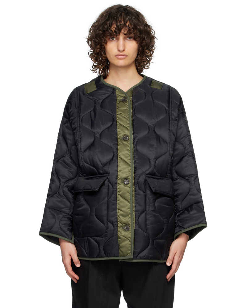 FRANKIE Shop Damen Black Teddy Jacket