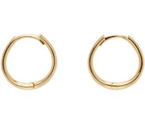 Gold Intrinsic Hoop Earrings