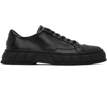 Black Apple Leather 1968 Sneakers