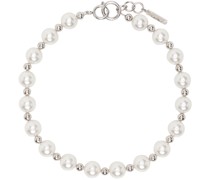 White Emma Choker Necklace