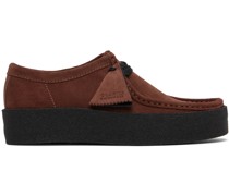 Brown Wallabee Cup Oxfords