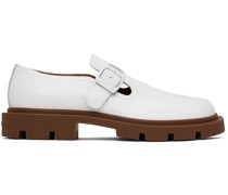 White Monk Loafers