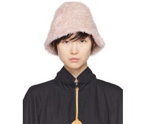 1 Moncler JW Anderson Pink Fuzzy Hat