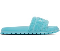 Blue 'The Terry Slide' Sandals