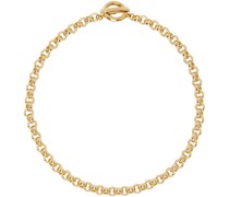 Gold Isa Chain Necklace
