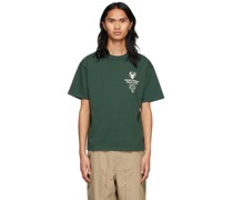 Green 'Trail Maps' T-Shirt