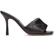 Black ‘The Rubber Lido’ Heeled Sandals