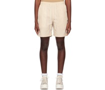 Beige Mike Shorts