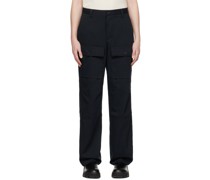 Navy Grant Cargo Pants