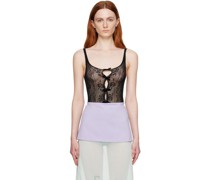 SSENSE Exclusive Black Bowknot Bodysuit