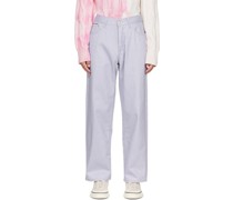 SSENSE Exclusive Purple Benz Jeans