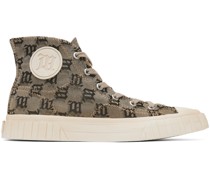 Beige Army Sneakers