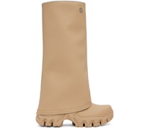 Beige Boccaccio II Rain Desert Apple Leather Boots
