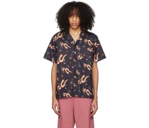 Black Printed Shirt