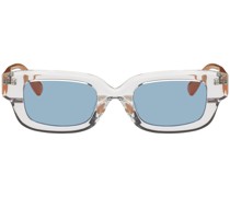 Transparent & Orange AUCC2 Sunglasses