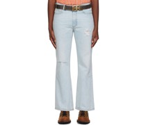 Blue Distressed Jeans