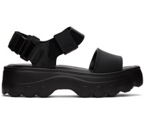 Black Kick Off Sandals