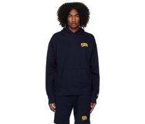 Navy Small Arch Hoodie