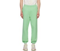 Green Premium Temple Sweatpants